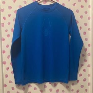 Spyder Boy's Youth Medium Debossed Long Sleeve Thermal Shirt